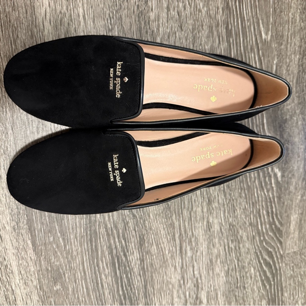 Kate Spade Black Claudia Flats